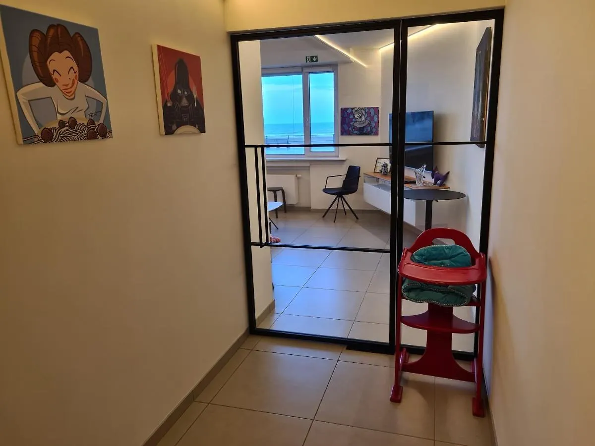 frontaal gelijkvloers seaview 80m² 2 slp Appartement Oostende