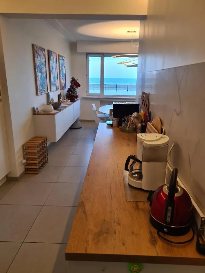 frontaal gelijkvloers seaview 80m² 2 slp Appartement Oostende